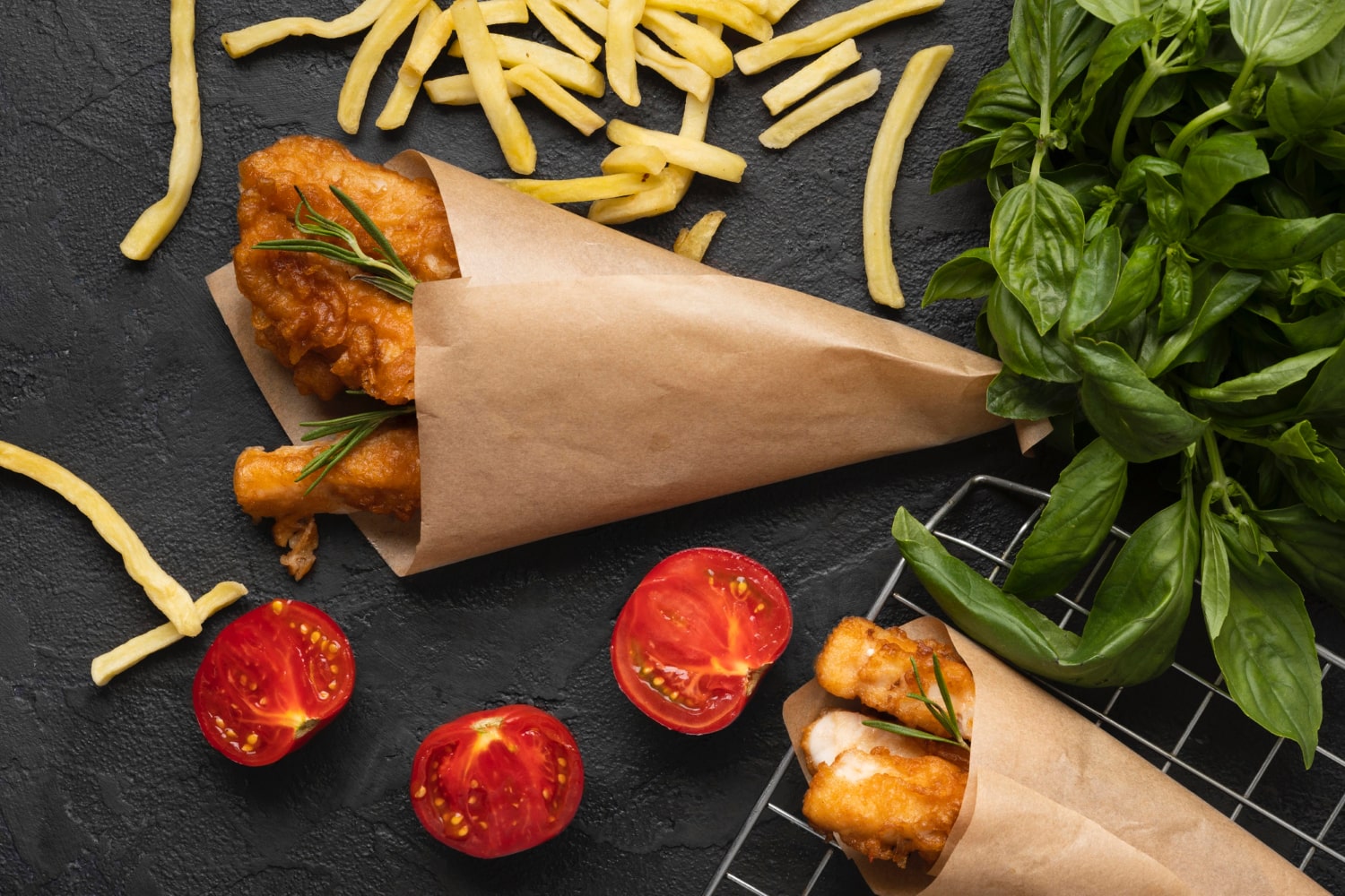 Cono y caja para sándwich: una solución práctica y sustentable