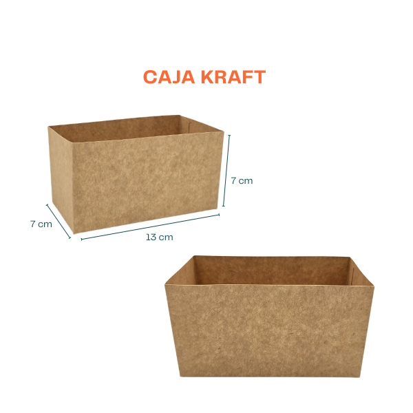 Caja para sándwich Papel Kraft (100 piezas)