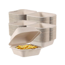 Contenedor Hamburguesero 6x6x3 (100 pzs)